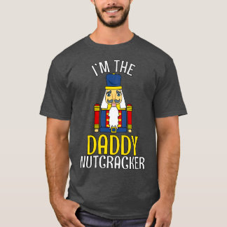 Camiseta Pai Nutcracker Correspondente Pai da Família Natal