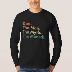 Camiseta Pai O Homem O Mito A Corda Mensch E A Pap