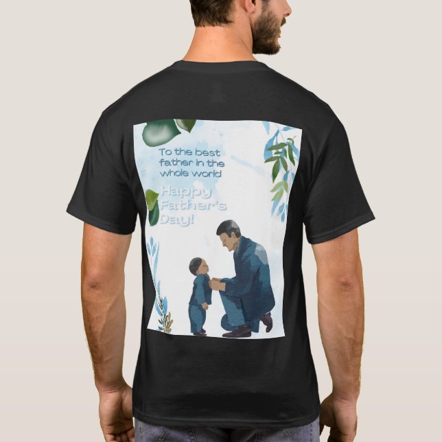 Camiseta Pai: O Homem, O Mito, A Lenda (Verso)