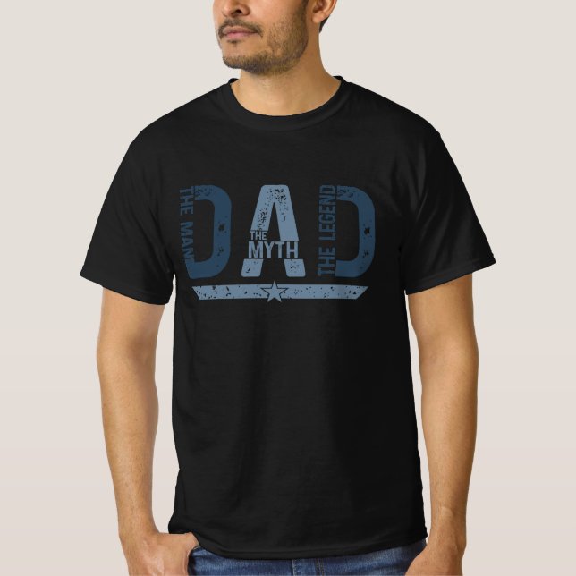 Camiseta Pai O Homem O Mito A Lenda (Frente)