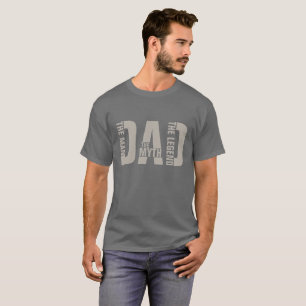 Camiseta Pai O Homem O Mito A Lenda