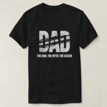 Camiseta Pai O Homem O Mito A Lenda