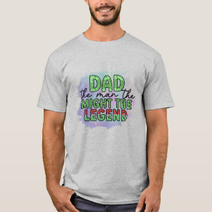 Camiseta Pai, o homem, o poder, a lenda