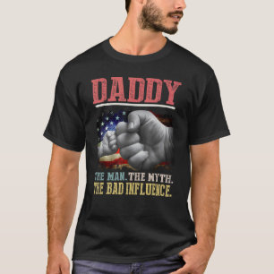 Camiseta Pai O Mito A Má Influência Americana