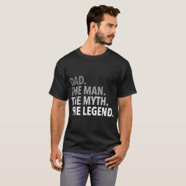 Camiseta pai o mito do pai da lenda