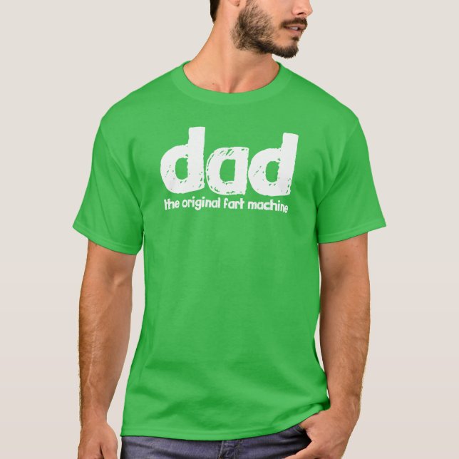 Camiseta Pai - o originais fart máquina (Frente)