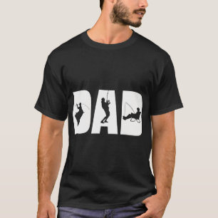 Camiseta Pai O Pescador Ama Pescar Pai Dia dos Pais Gi