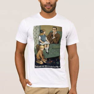 Camiseta Pai o que VOCÊ fez na grande guerra?
