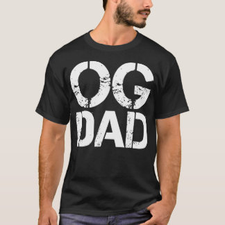 Camiseta Pai OG do Mens Gangster - distração original do es