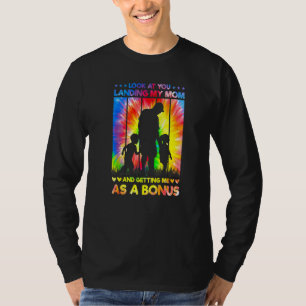 Camiseta Pai Olhe Você Lançando Minha Mãe Me Fazendo Bela