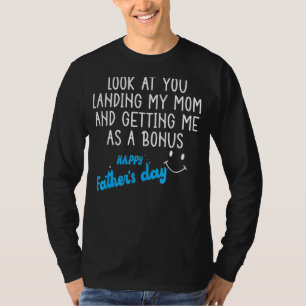 Camiseta Pai Olhe Você Lançando Minha Mãe Me Fazendo Bela
