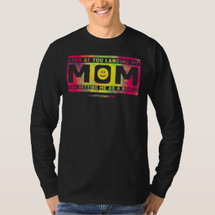 Camiseta Pai Olhe Você Lançando Minha Mãe Me Fazendo Bela