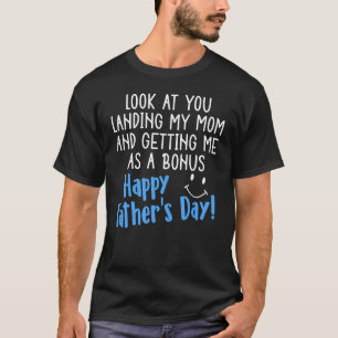 Camiseta Pai Olhe Você Lançando Minha Mãe Me Fazendo Bela
