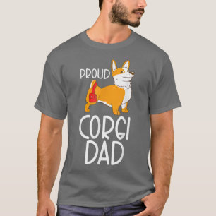 Camiseta Pai Orgi Corgi Pembroke Proprietário do Pai