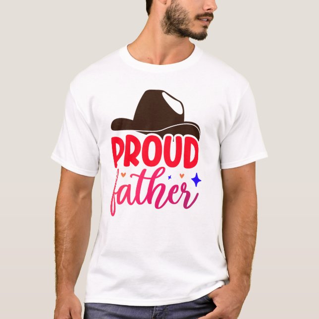 Camiseta Pai Orgulhoso (Frente)