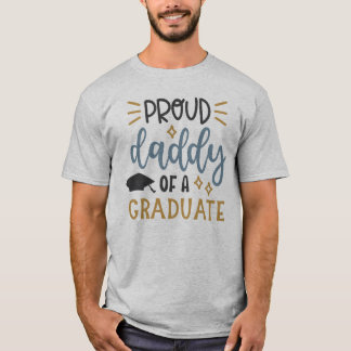 Camiseta Pai Orgulhoso de T-Shirt de Formando