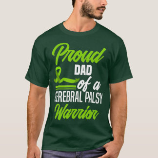 Camiseta Pai Orgulhoso De Um Cerebral De Guerreiro Paralelo