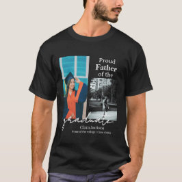 Camiseta Pai orgulhoso de um formando