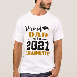 Camiseta Pai orgulhoso de um Formando 2021
