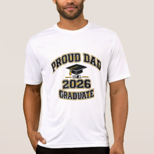 Camiseta Pai Orgulhoso De Um Graduado Da Varsity 2026