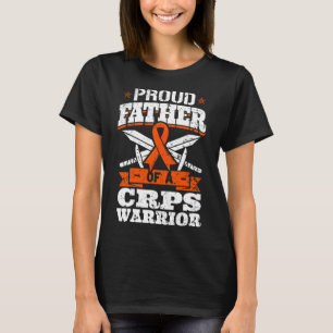 Camiseta Pai Orgulhoso De Um Guerreiro Crps Fita De Conscie