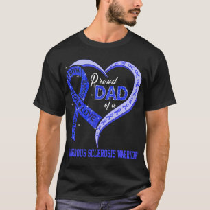 Camiseta Pai Orgulhoso De Um Guerreiro Tubero Da Esclerose
