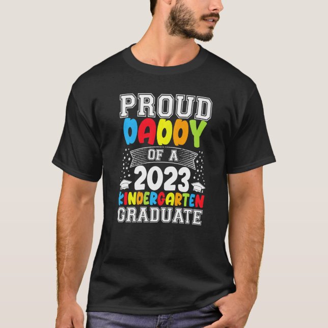 Camiseta Pai Orgulhoso De Um Jardim De Formando 2023 G (Frente)