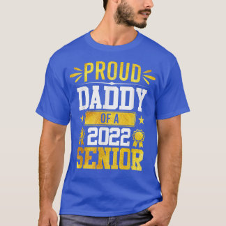 Camiseta Pai orgulhoso de um mais velho 2022 graduado em fo