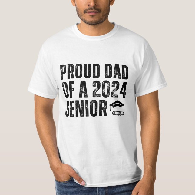 Camiseta Pai Orgulhoso De Um Mais velho 2024 (Frente)