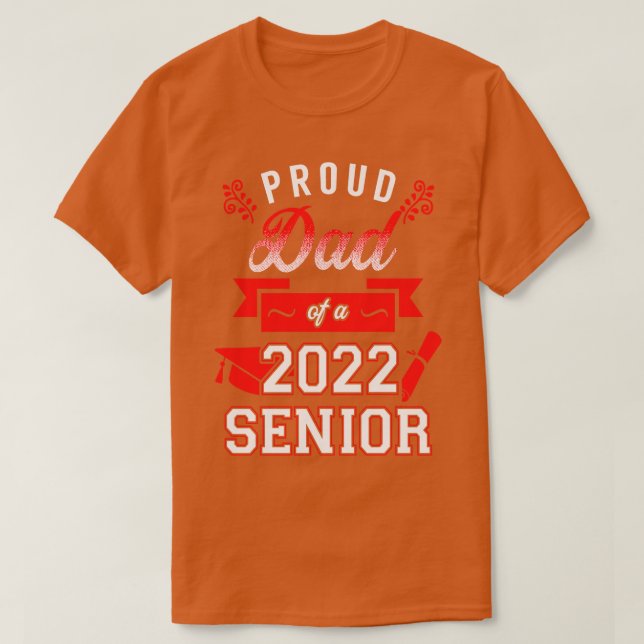 Camiseta Pai orgulhoso de um Mais velho 4 de 2022 (Frente do Design)