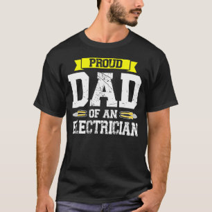 Camiseta Pai Orgulhoso De Um Pai Elétrico 1