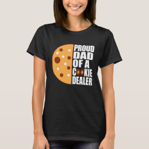 Camiseta Pai orgulhoso de um Revendedor de Bolachas para As