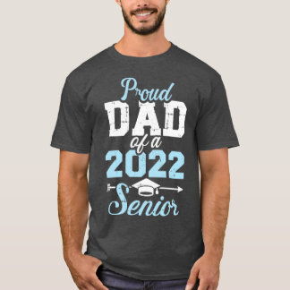 Camiseta Pai orgulhoso de uma classe de graduação de mais v