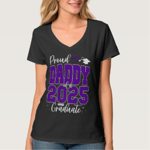 Camiseta Pai orgulhoso de uma classe de Mais velho 2025 Gra