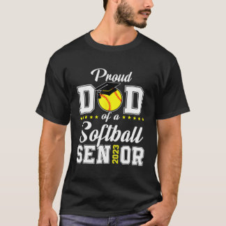 Camiseta Pai Orgulhoso De Uma Classe De Mais velho De Softb