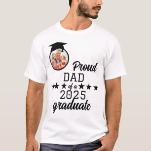 Camiseta Pai orgulhoso de uma graduação da família de Forma