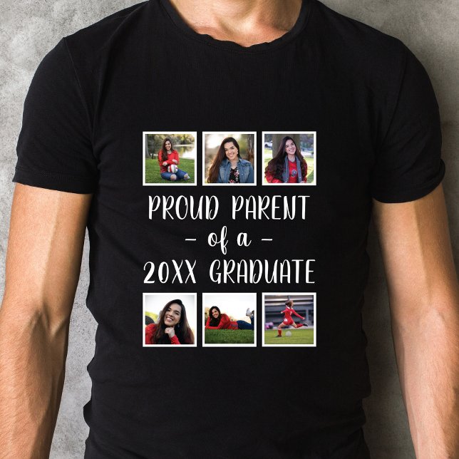 Camiseta Pai Orgulhoso de uma graduação de fotos do Formand (Criador carregado)