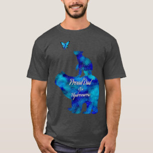 Camiseta Pai orgulhoso de uma nebulosa hidrocefalia b
