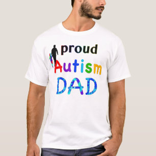 Camiseta Pai orgulhoso do autismo