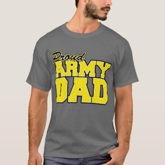 Camiseta Pai orgulhoso do exército