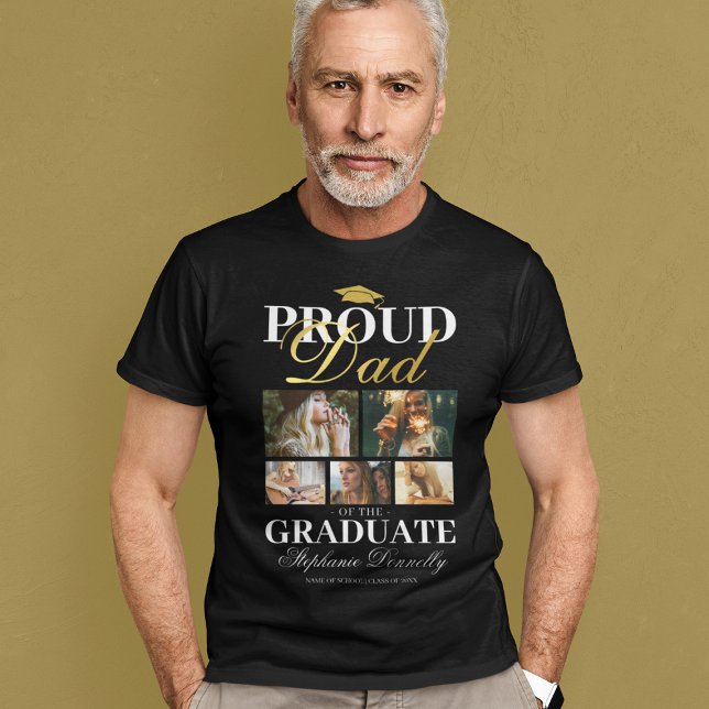 Camiseta Pai orgulhoso do Formando (Criador carregado)