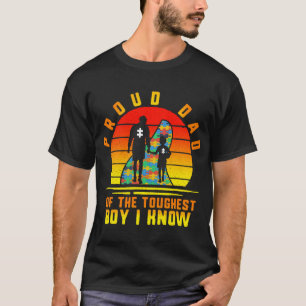 Camiseta Pai Orgulhoso Do Garoto Mais Duro Que Conheço Cami