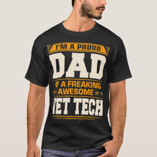 Camiseta Pai Orgulhoso Do Incrível Dia de os pais De Tecnol