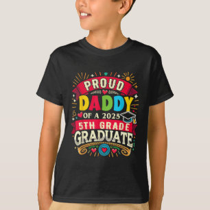 Camiseta Pai Orgulhoso Engraçado De Um Graduado Da Turma De
