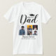 Camiseta Pai Orgulhoso Moderno | 5 T-Shirt para Graduação d (Frente do Design)