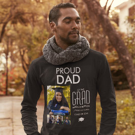 Camiseta Pai Orgulhoso Personalizado De | Colagem de Fotos