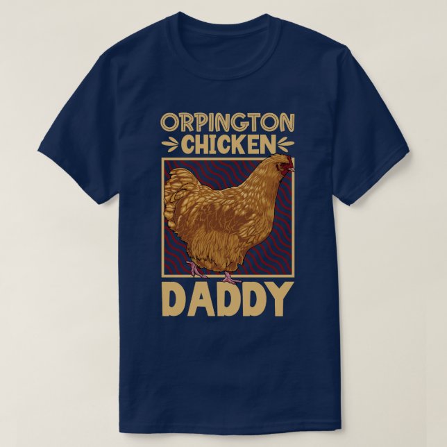 Camiseta Pai Orpington Chicken (Frente do Design)