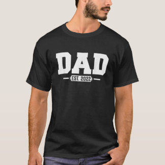 Camiseta Pai Pai 2022 Estabelecido 2022 Mens