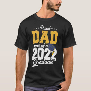Camiseta Pai pai 2022 Ortoso De Uma Classe De Gradu 2022