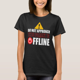 Camiseta Pai Pai Dia da Mãe Não Chora Nenhuma Quebra Offlin